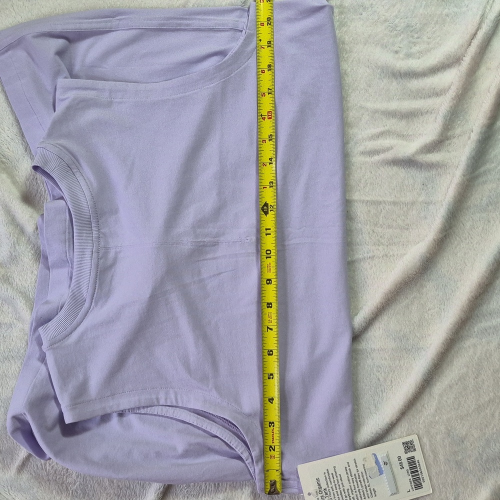 Lululemon All Yours Organic Cotton Tank Size L NWT - Picture 11 of 11